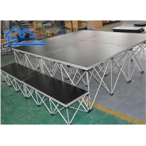 Easy To Install Concert Stage,Custom 4x6ft Easy Adjust Aluminum Portable Riser