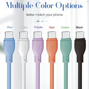 USB 2.0 Type C Cable for High-Speed Data Transfer and Fast Charging and Power