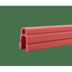 Plastic Rod Flexible Rigid PVC Strip Profiles Customized