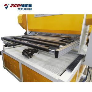SPC Flooring Extrusion Production Line 360 Kw Conical Twin Screw 28*5*3.5M
