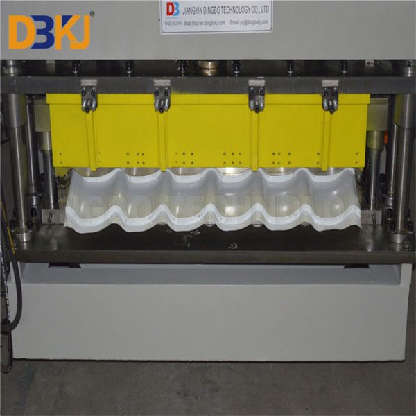 5.5Kw Glazed Tile Roll Forming Machine glazed tile making machine 1220mm Width