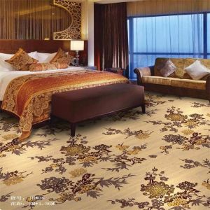 100 Nylon Hotel Carpet Flooring , Fire Resistant Hearth Rugs 16 Colors