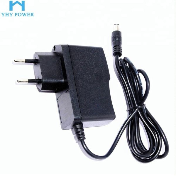 12 Volt 12V 1A 1000MA Power Supply Adapter Plug In Connection Black Colour
