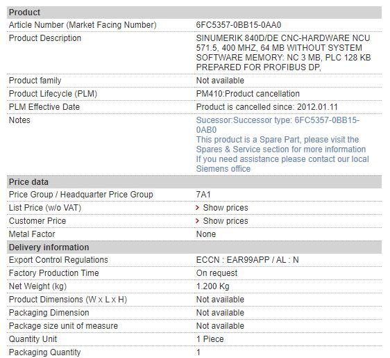 6FC5357-0BB15-0AA0 6FC5 357-0BB15-0AA0 Siemens NC Motherboard