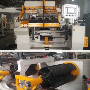 China Two Layer Copper Foil Winding Machine With Edge Alignment System on sale
