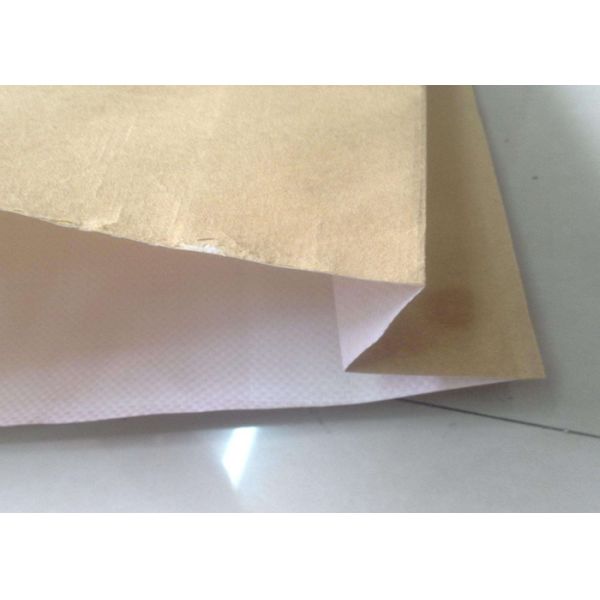 20kg Multiwall Paper Bags / Polypropylene Protein Feed Cement Packaging Bags