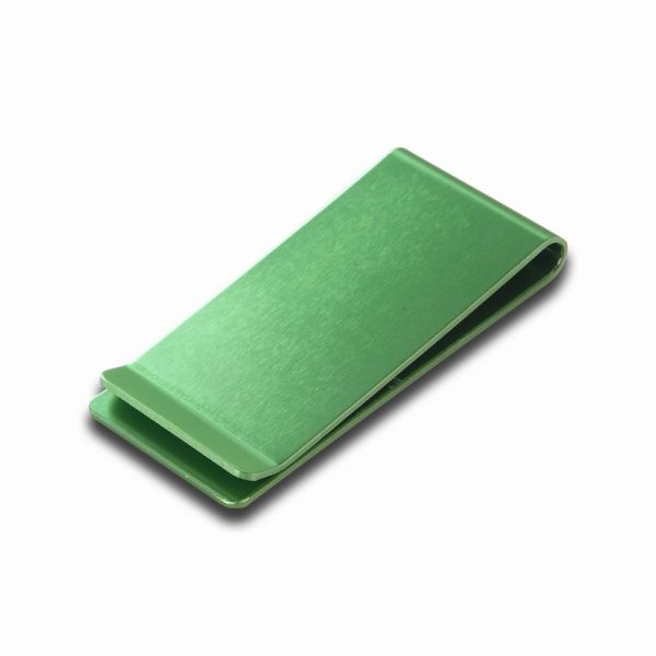 Europe Metal Money Clip Card Holder Custom Color For Souvenir Gift