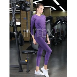 Quality Microfiber Yoga Workout Tops Anti Odor Quick Drying for sale