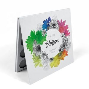 Matte Lamination 16 Colors Magnetic Empty Eyeshadow Containers