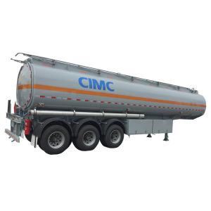 CIMC's latest high-strength steel 3-axle oil tank semitrailer