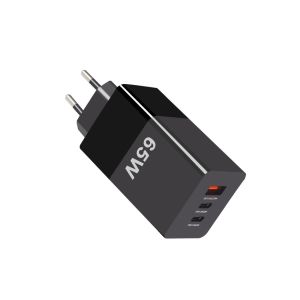 65W GaN USB-C PD3.0 Fast Charger with EU Plug