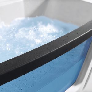 Acrylic Whirlpool Massage Bathtub M1783 High Gloss Pure Sanitary Grade