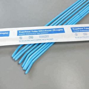 Disposable Medical Endotracheal Tube Introducer Bougie Flexible Solid Type