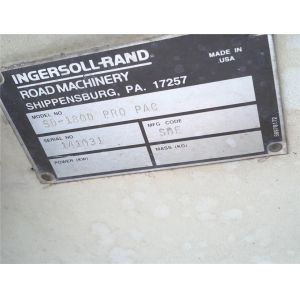 secondhand Ingersollrand SD180 Compactor/road roller With Sheepfoot/ iNGERSOLLRA