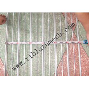 Galvanized Rib Lath Mesh XT0708 0.3mm thickness , 600mm width 1-3m Length
