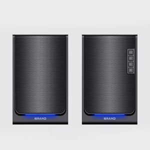 2.0 Bluetooth Bookshelf Tv Speakers 40W Compact Bookshelf Speakers
