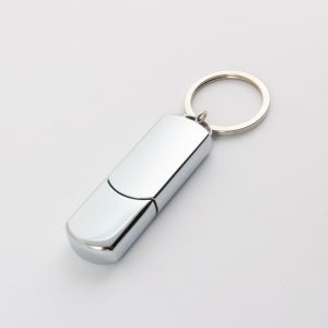 Metal Shiny Body USB Flash Drive 3.1 70MB/S 256GB 512GB 1TB With Ring