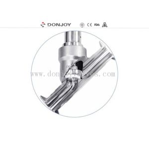 Donjoy Stainless steel Pneumatic Angle Seat Valve with BSP Thread