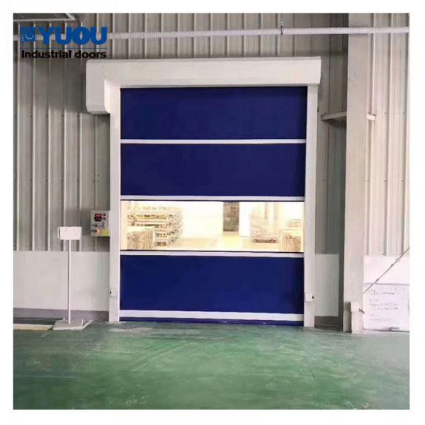 Buy Car Wash 1.0mm High Speed Roller Shutter Door With Radar Sensor And Pull Switch at wholesale prices