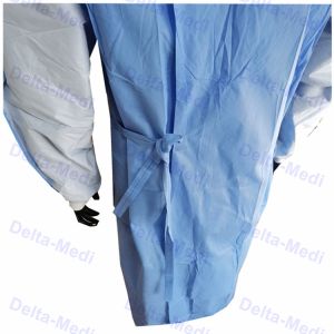 SMMS SMMMS Level 3 Surgical Gown Disposable Blue Medical For Surgery