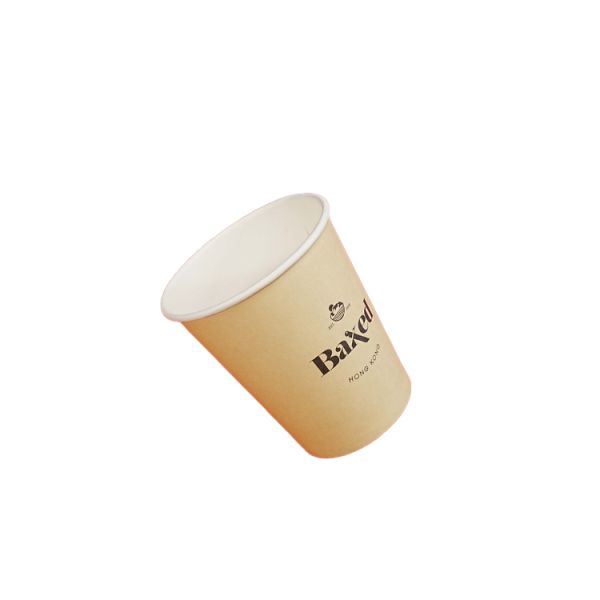 Biodegradable single-walled coffee beverage paper cup wholesale customized printing