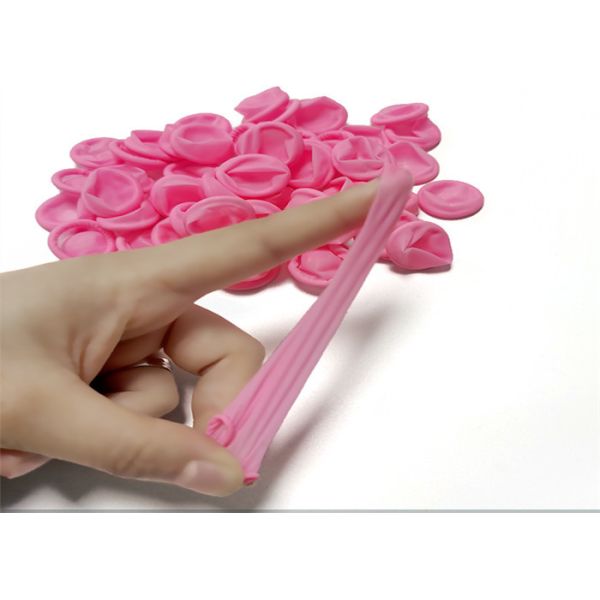 Anti Static Dust Free Latex Rubber ESD Finger Cots Multi Color
