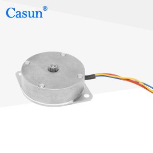 China 100mN.M 3.2V Pancake Stepper Motor 1.8 Degree Casun Flat Stepper on sale