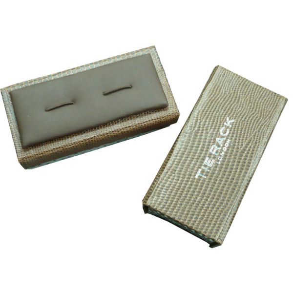 Buy OEM Cufflink Paper Keepsake Gift Boxes For Men With Glossy / Matt Lamination at wholesale prices