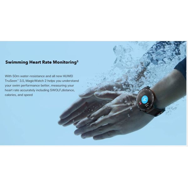 HONOR Magic Watch 2 42MM Smart Watch Blue-tooth5.1 Smartwatch Blood Oxygen 14 Days Waterproof HONOR Smart Watch