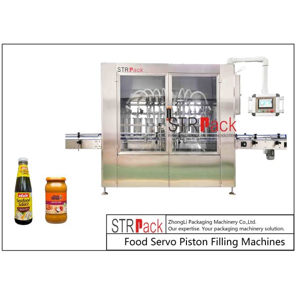 Buy Fully Automatic Seafood Boil Sauce Bottle Inline Filling Machine Equipment for Foods & Sauces at wholesale prices