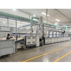 Waste garment recycling machine