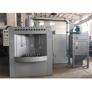 380v 50hz Automatic Sandblasting Machine , Easy Loading Sand Blasting Machine