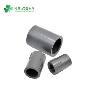 Plastic White/Blue/Grey PVC UPVC Pipe Fitting Coupling for Water Supply System