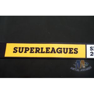 Durable Polyester Sports Award Custom Medals Ribbons , Sublimation Custom