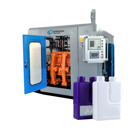Buy Double Heads Extrusion Blow Moulding Machine 100kg / H Plastic Bottles at wholesale prices
