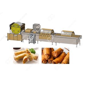 4000Pieces/h Egg Roll Production Line, Spring Roll Maker Machine