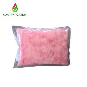 China 20% Moisture Pink Sushi Dried Ginger / Japanese Pickled Ginger on sale