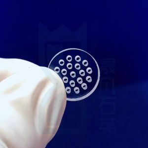 Uv Optical Quartz Glass Crystal Plate Transparent Thin 100mm