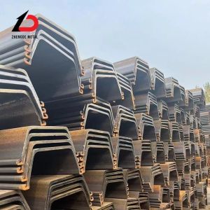European Standard Cold Formed Sheet Pile ODM En10249 S355jr S355j0 S355j2h