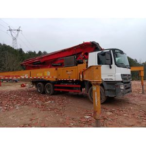 Second Hand 2018 Year 49m Sany Concrete Pump Truck