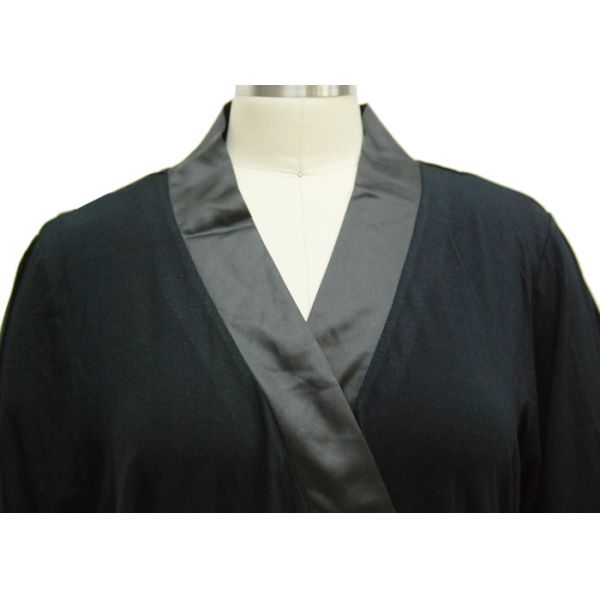 Pretty Black Women'S Winter Nightgowns , Warm Ladies Long Sleeve Nighties