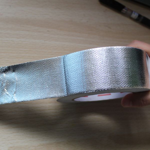 Buy Anti Static Aluminum Foil Coated Fiberglass Cloth Alkali Free Composition at wholesale prices