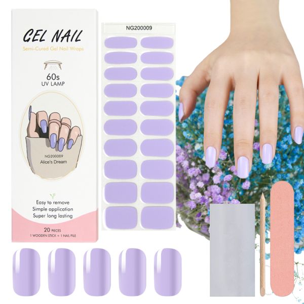 2023 Cat Eye Gel Nail Polish Stickers with UV Lamp and Easy Application Technique