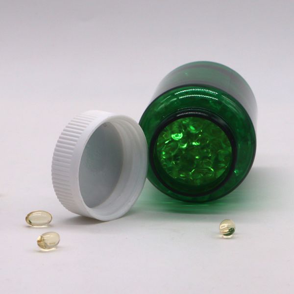 Child Resistant Lids PET Pill Containers for Pharmacy Medicine Organization 250mL