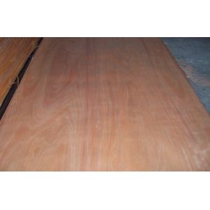 Yellow Natural Okoume Veneer MDF For Surface Of Furniture