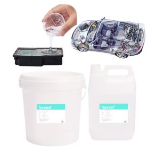Two Component 10:1 RTV 2 Clear Potting Epoxy Resin Silicone Compound Encapsulant