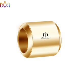 5MM Thickness SS304 Round Loose Beads Custom Engraving Charms