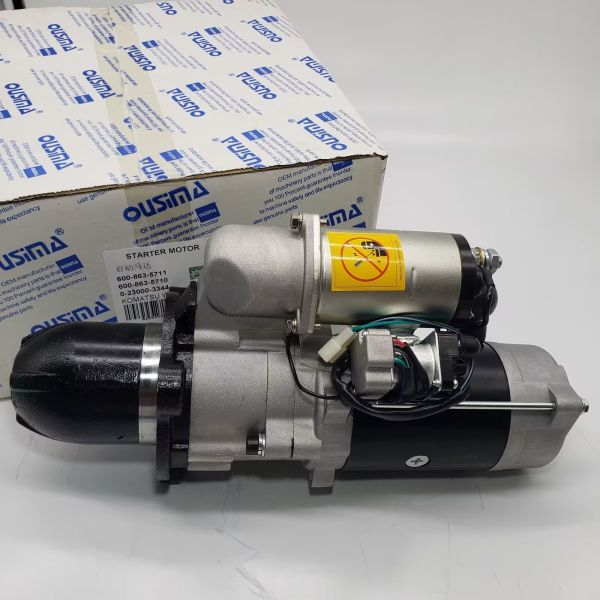 600-863-5711 Auto Starter Motor 600-863-5710 0-23000-3344 For Komatsu WA380 WA430