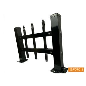 Garden Black Metal Wrought Iron Fences Trellis Metal Iron Aluminium Tubular