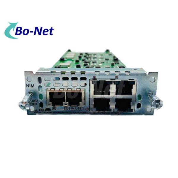 Buy CISCO NIM-2FXS/4FXOP Voice Module 2-port FXS & 4-port FXO NIM-2FXS/4FXOPand ISR 4000 Router Network Interface Card Modul at wholesale prices